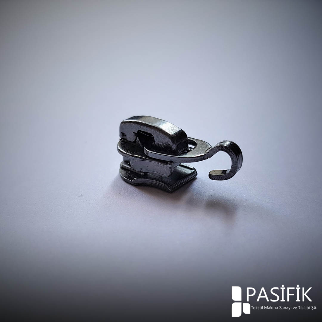 naylon kancalı black nikel fermuar kürsör